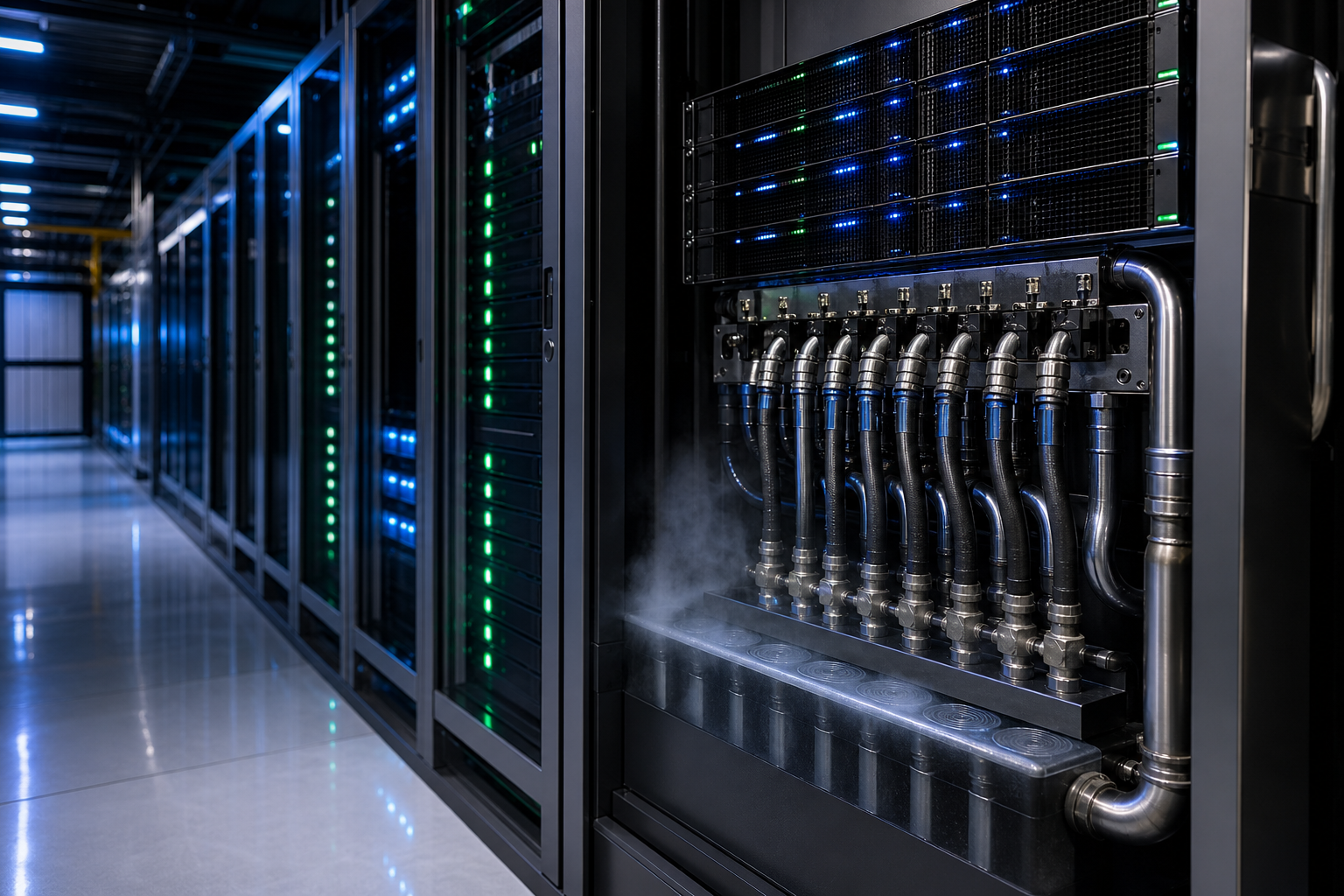 Direct Liquid Cooling Data Center Efficiency